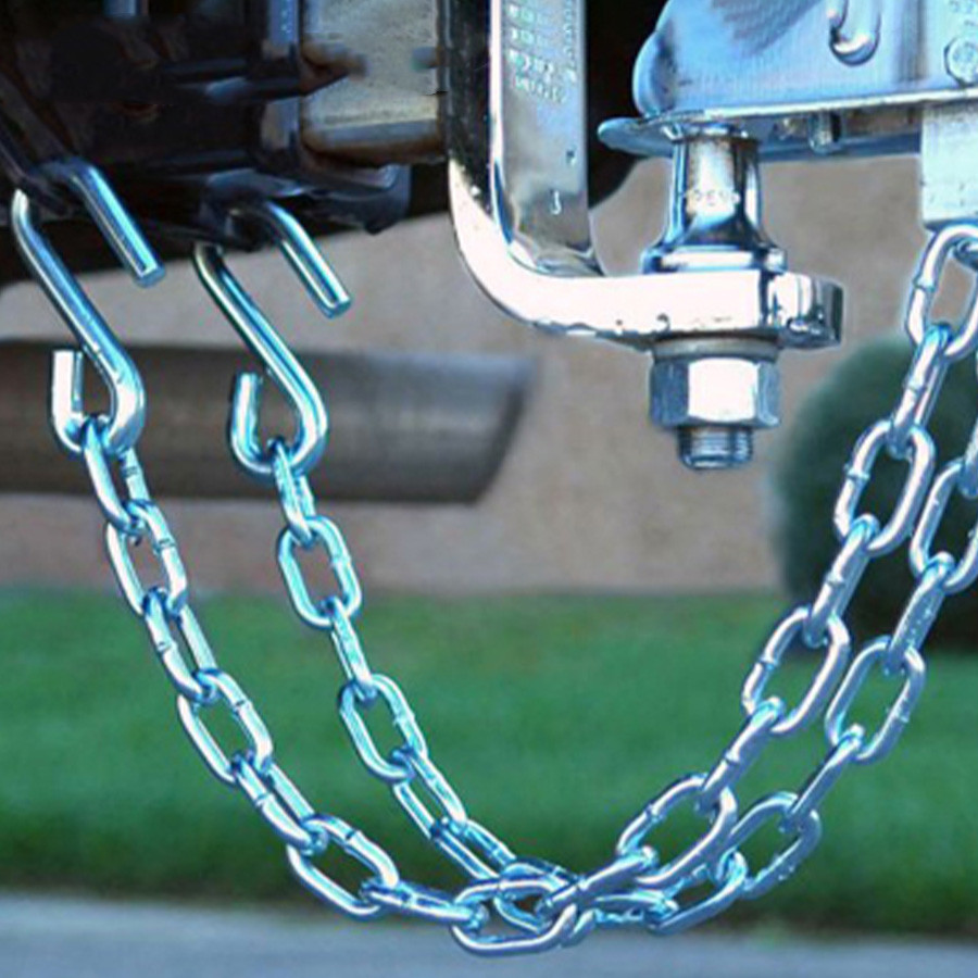 Heavy Duty G70 Transport 3/8 ''Galvanized Car Tow ChainsTow ChainTopOne Chain Production of