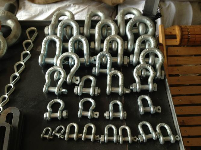 Instructions for use of the shackle