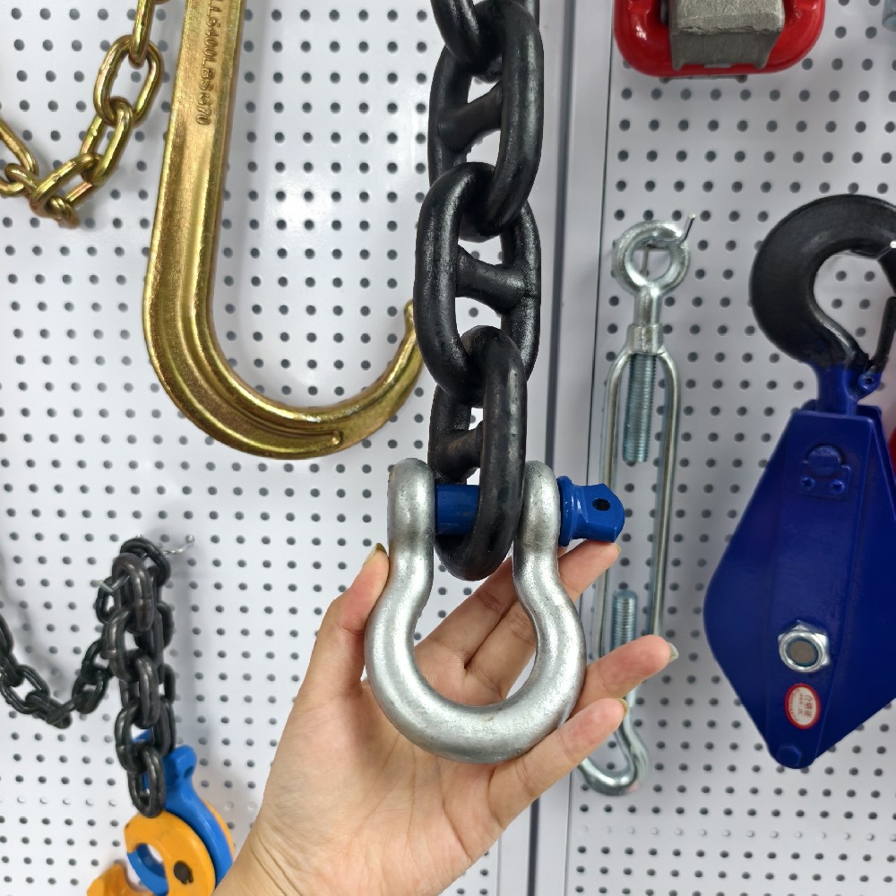 Three Shackle Families for Marine, Lift, Conveying Use
