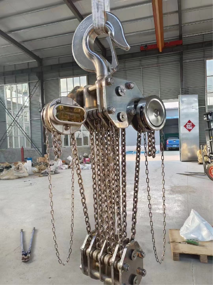 Chain Block 5 Ton × 10 Meter: What to Check
