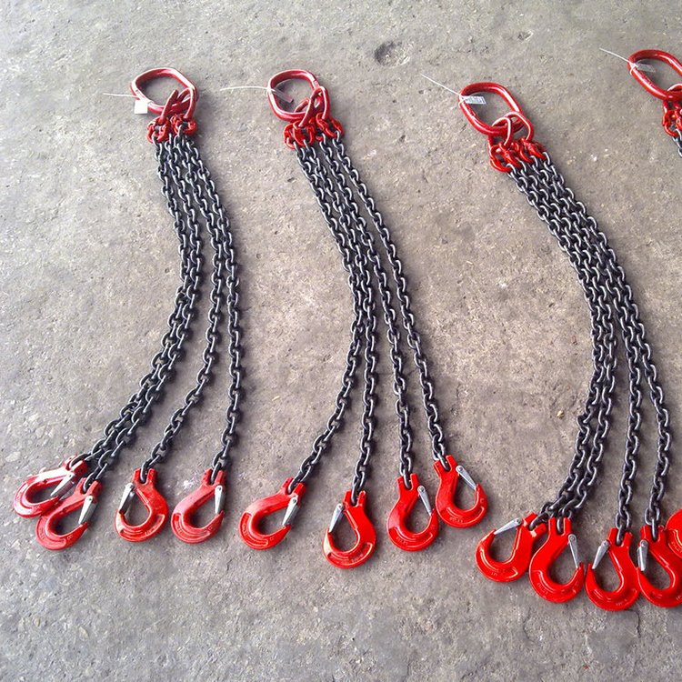 4-Leg Adjustable Lifting Chains: Balance Irregular Loads