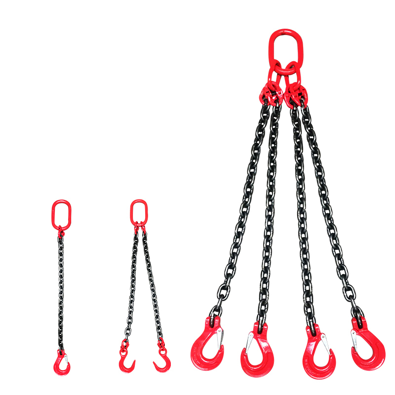 4 Leg Adjustable Lifting Chains | TOPONE CHAIN – Heavy-Duty G80 & G100 Chain Sling Manufacturer